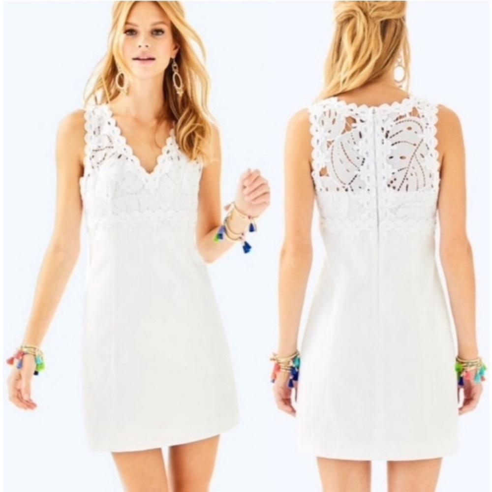 Lilly Pulitzer Sandi Stretch Shift - Resort White